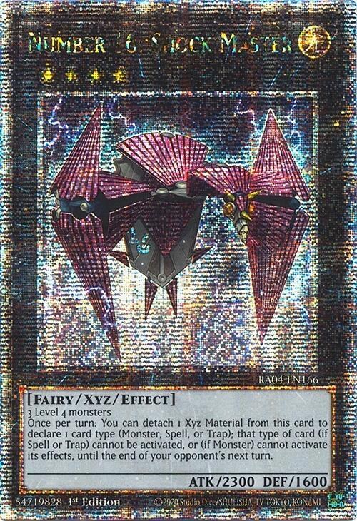 Number 16: Shock Master - Quarter Century Secret Rare
