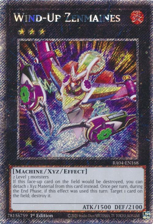 Wind-Up Zenmaines - Platinum Secret Rare