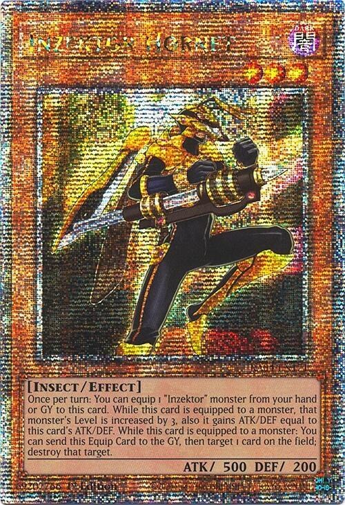 Inzektor Hornet - Quarter Century Secret Rare