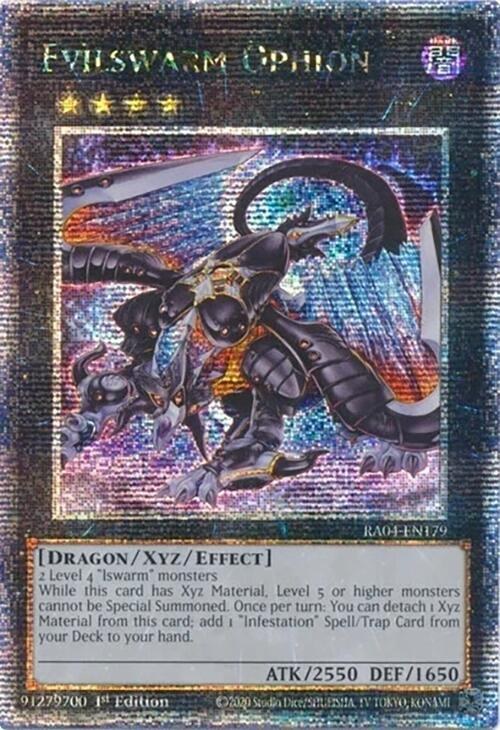 Evilswarm Ophion - Quarter Century Secret Rare
