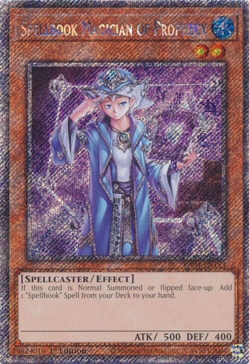 Spellbook Magician of Prophecy - Platinum Secret Rare