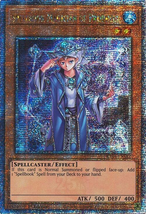 Spellbook Magician of Prophecy - Quarter Century Secret Rare