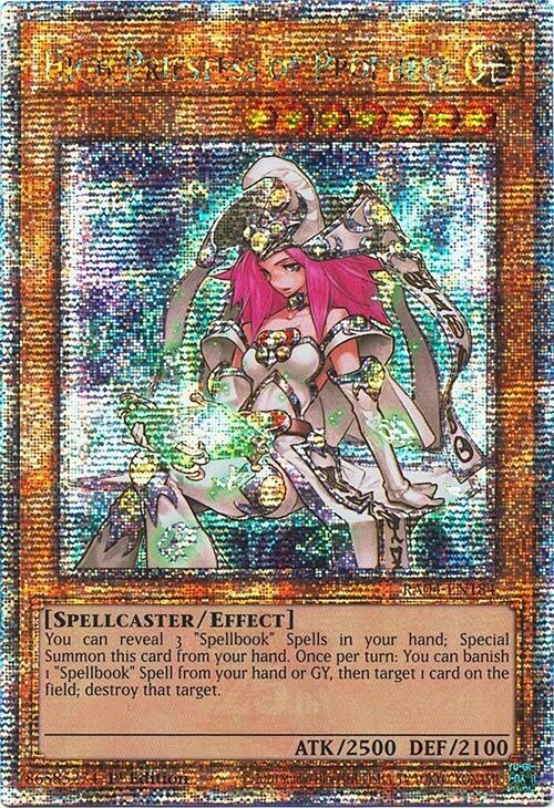 High Priestess of Prophecy - Quarter Century Secret Rare