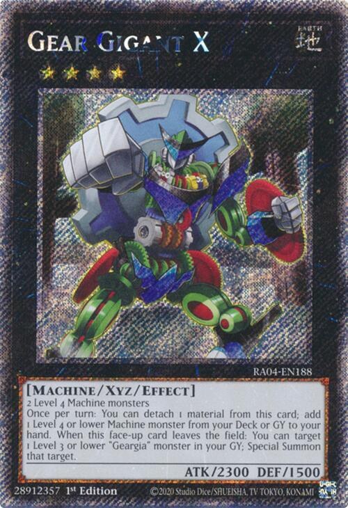 Gear Gigant X - Platinum Secret Rare
