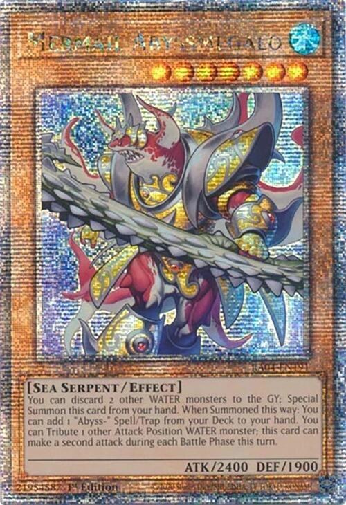 Mermail Abyssmegalo - Quarter Century Secret Rare