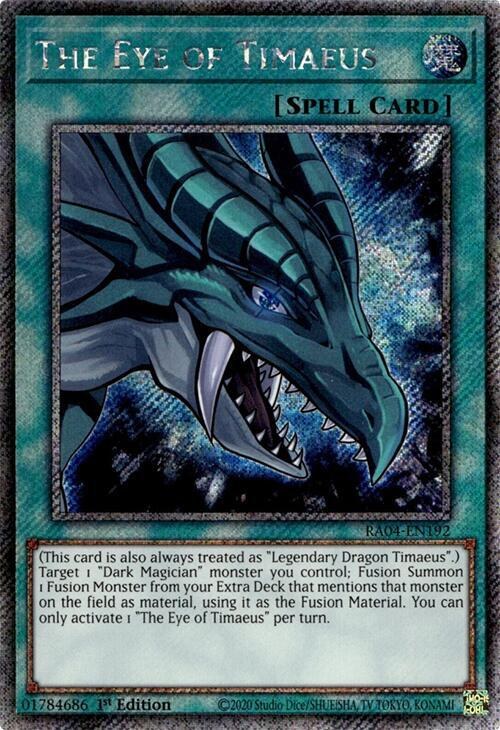 The Eye of Timaeus - Platinum Secret Rare