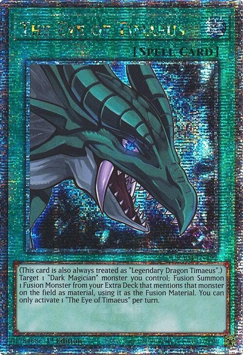 The Eye of Timaeus - Quarter Century Secret Rare