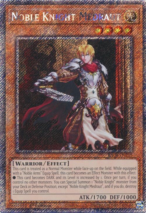 Noble Knight Medraut - Platinum Secret Rare