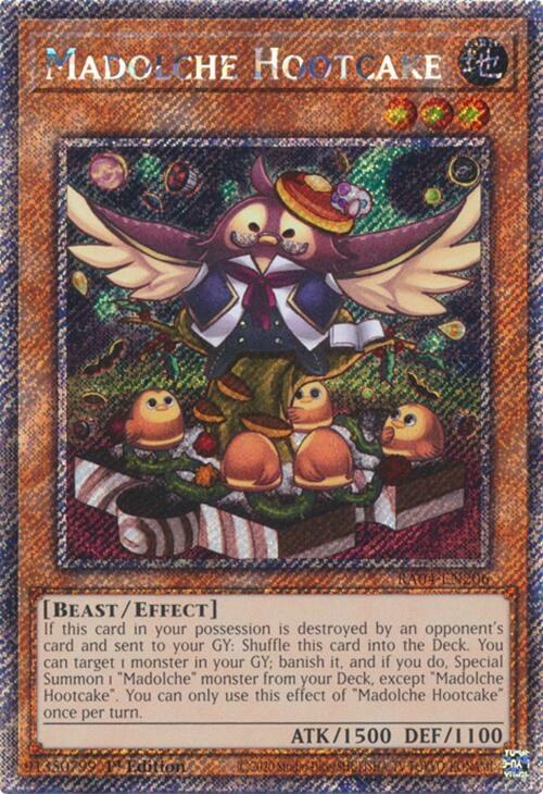Madolche Hootcake - Platinum Secret Rare