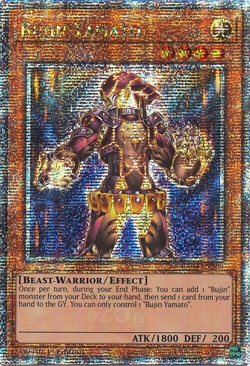 Bujin Yamato - Quarter Century Secret Rare