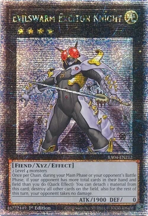 Evilswarm Exciton Knight - Quarter Century Secret Rare