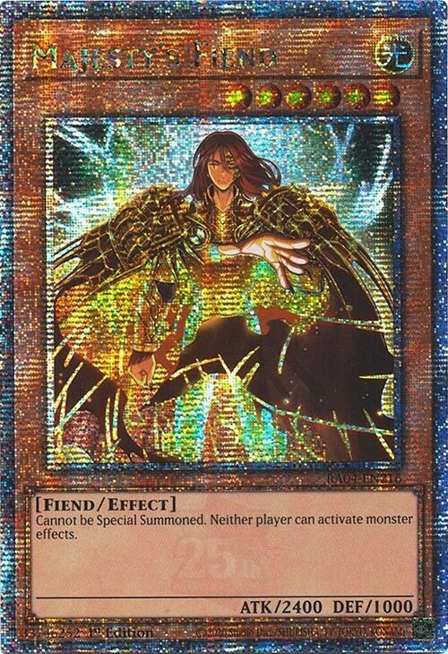 Majesty's Fiend - Quarter Century Secret Rare