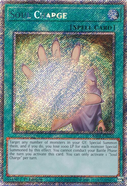 Soul Charge - Platinum Secret Rare