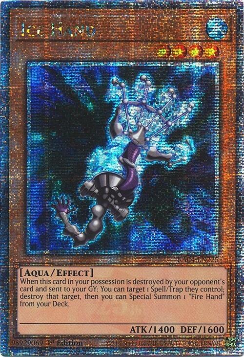 Ice Hand - Quarter Century Secret Rare
