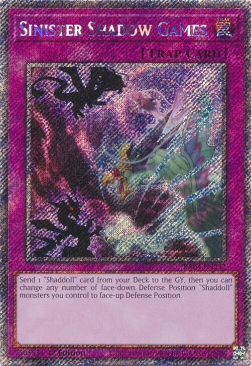 Sinister Shadow Games - Platinum Secret Rare