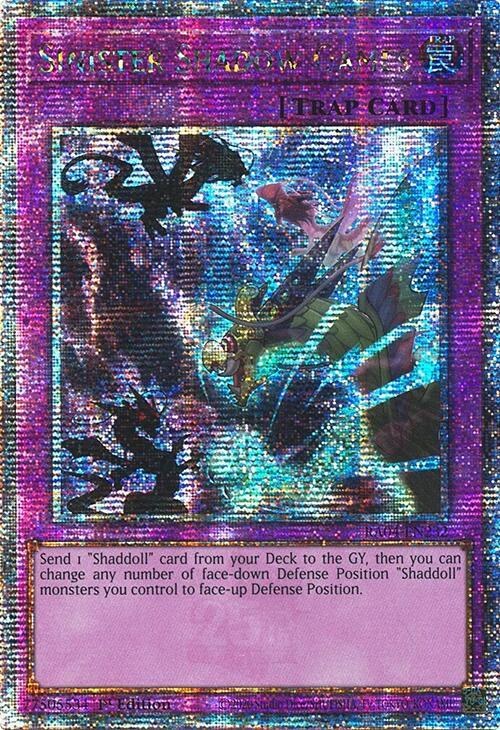 Sinister Shadow Games - Quarter Century Secret Rare
