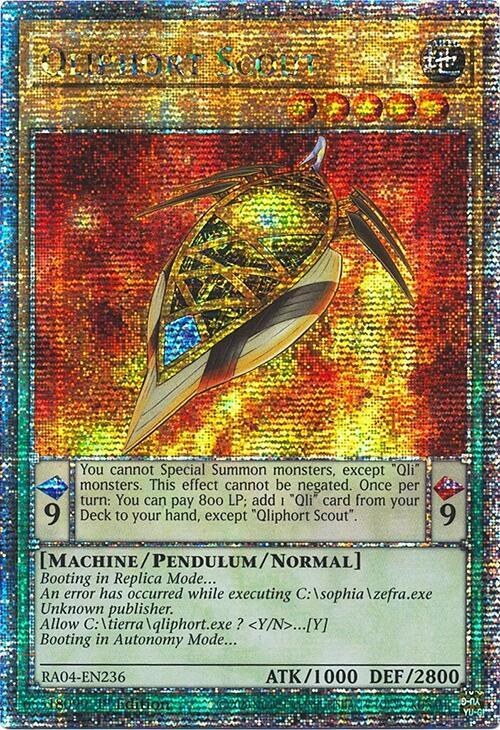 Qliphort Scout - Quarter Century Secret Rare