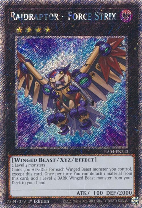 Raidraptor - Force Strix - Platinum Secret Rare