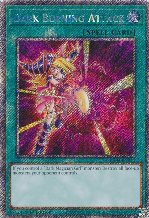 Dark Burning Attack - Platinum Secret Rare