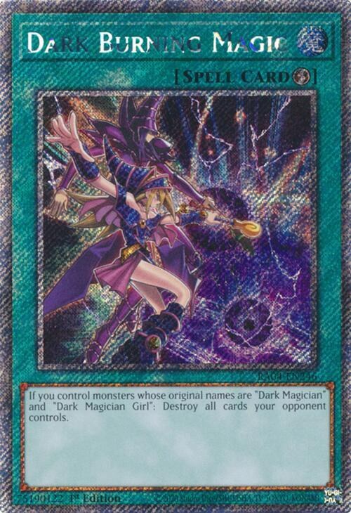 Dark Burning Magic - Platinum Secret Rare