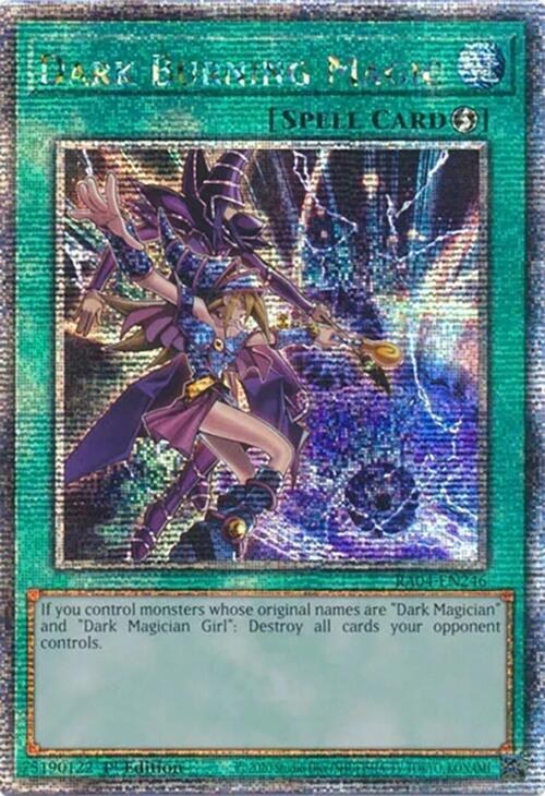 Dark Burning Magic - Quarter Century Secret Rare