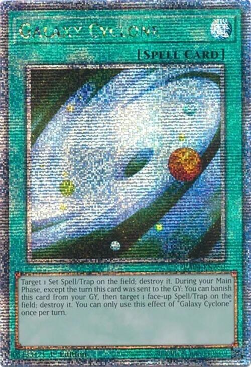 Galaxy Cyclone - Quarter Century Secret Rare