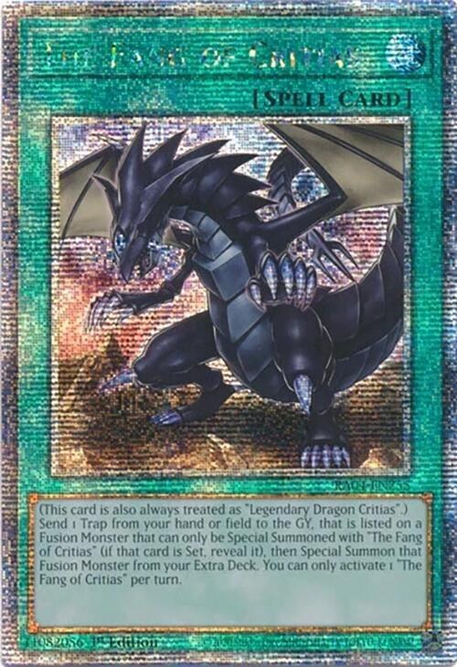 The Fang of Critias - Quarter Century Secret Rare