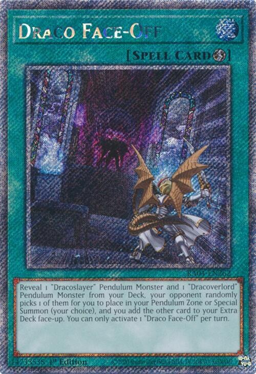 Draco Face-Off - Platinum Secret Rare