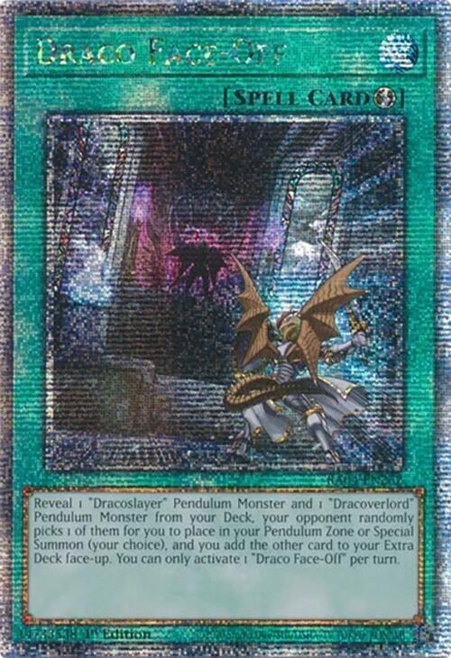 Draco Face-Off - Quarter Century Secret Rare