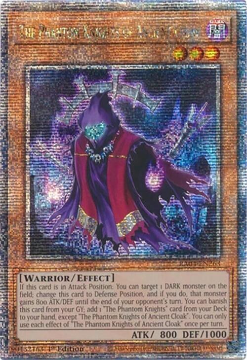 The Phantom Knights of Ancient Cloak - Quarter Century Secret Rare
