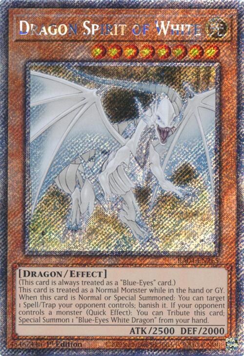 Dragon Spirit of White - Platinum Secret Rare