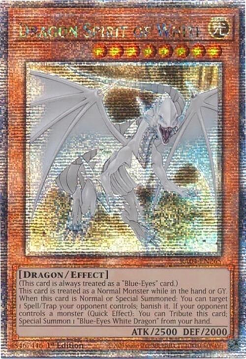 Dragon Spirit of White - Quarter Century Secret Rare