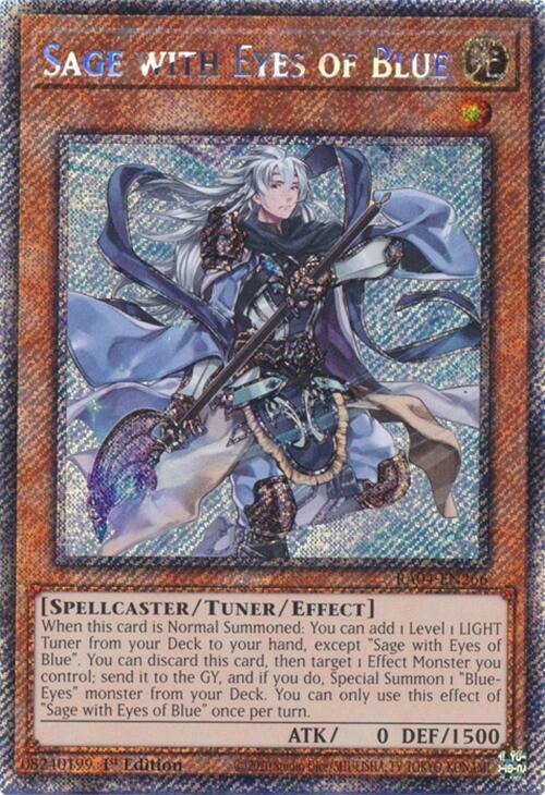 Sage with Eyes of Blue - Platinum Secret Rare