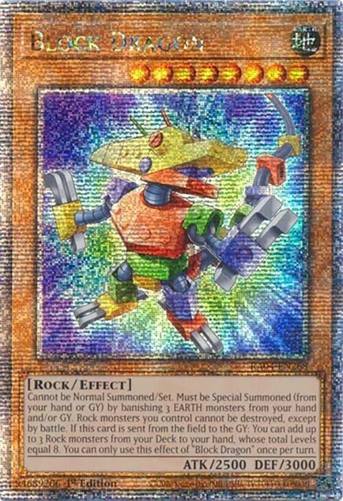 Block Dragon - Quarter Century Secret Rare