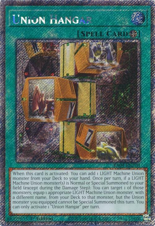 Union Hangar - Platinum Secret Rare