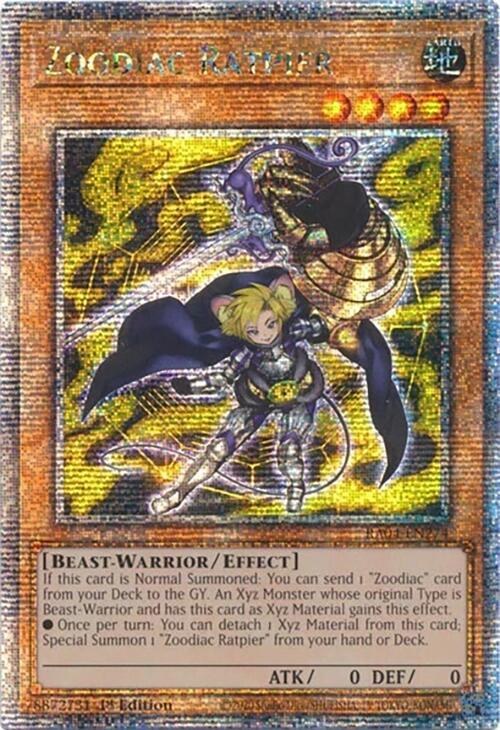 Zoodiac Ratpier - Quarter Century Secret Rare