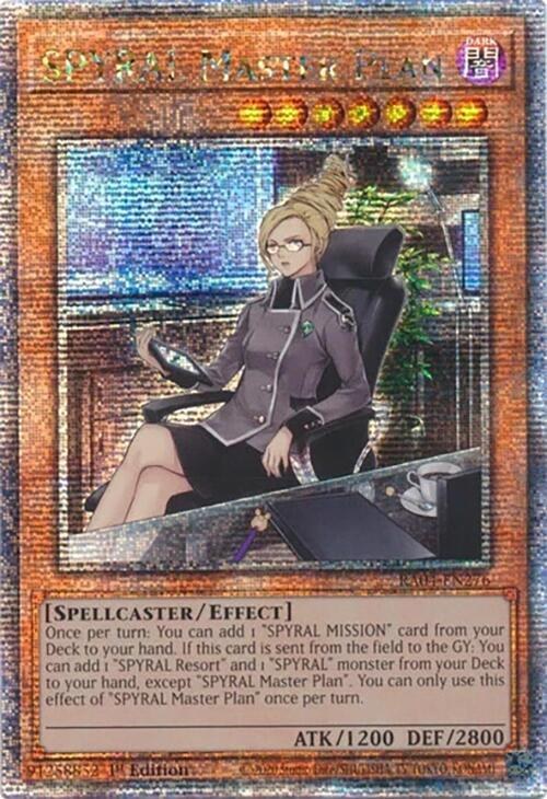 SPYRAL Master Plan - Quarter Century Secret Rare