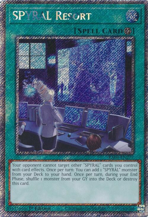 SPYRAL Resort - Platinum Secret Rare