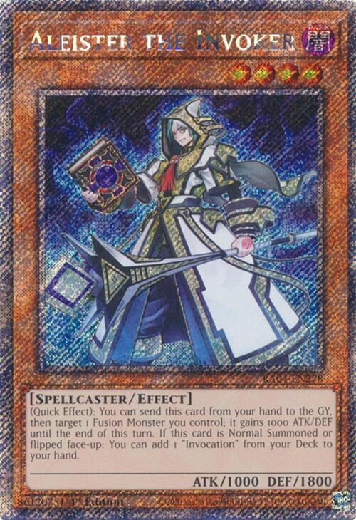 Aleister the Invoker - Platinum Secret Rare