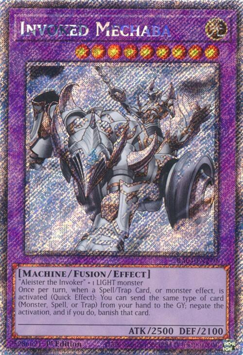 Invoked Mechaba - Platinum Secret Rare