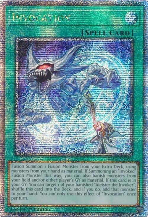 Invocation - Quarter Century Secret Rare