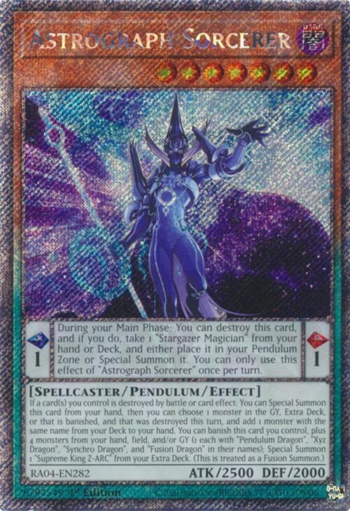 Astrograph Sorcerer - Platinum Secret Rare
