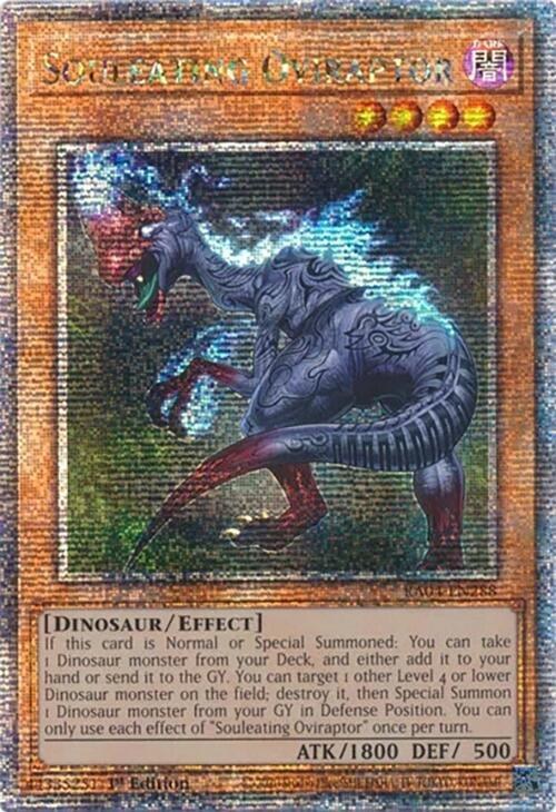 Souleating Oviraptor - Quarter Century Secret Rare