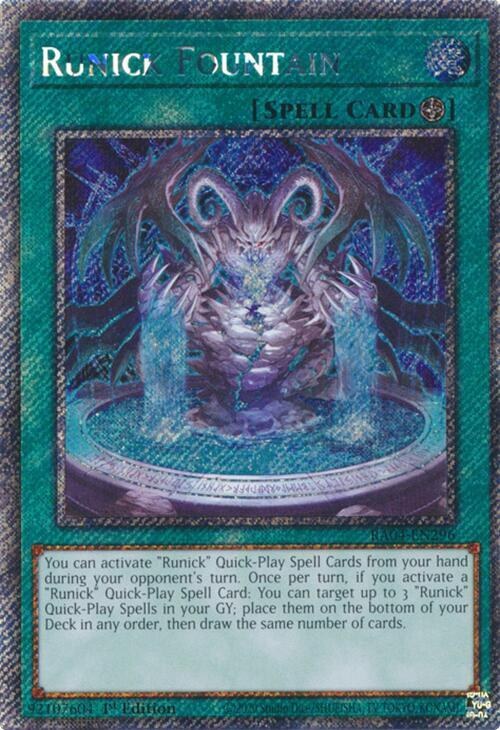 Runick Fountain - Platinum Secret Rare