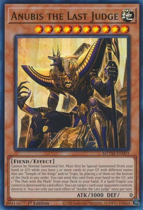 Anubis the Last Judge - 1st Edition