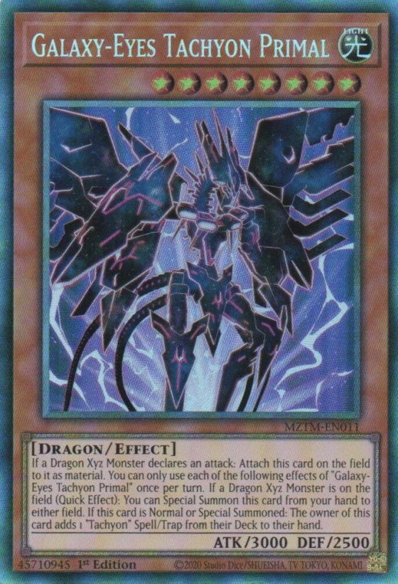 Galaxy-Eyes Tachyon Primal - Cr