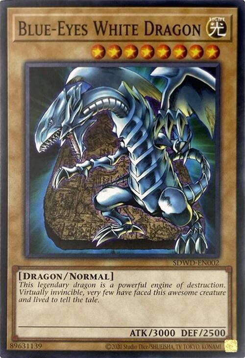 Blue-Eyes White Dragon - Unlimited Misprint