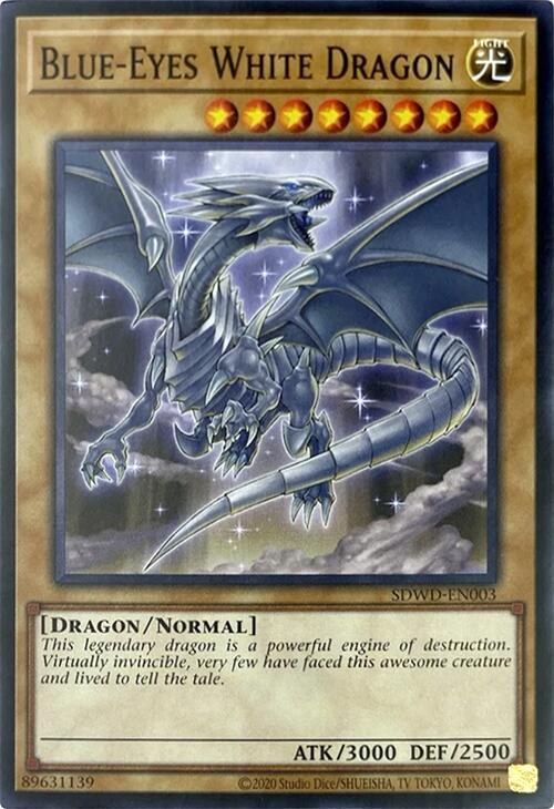 Blue-Eyes White Dragon - Unlimited Misprint
