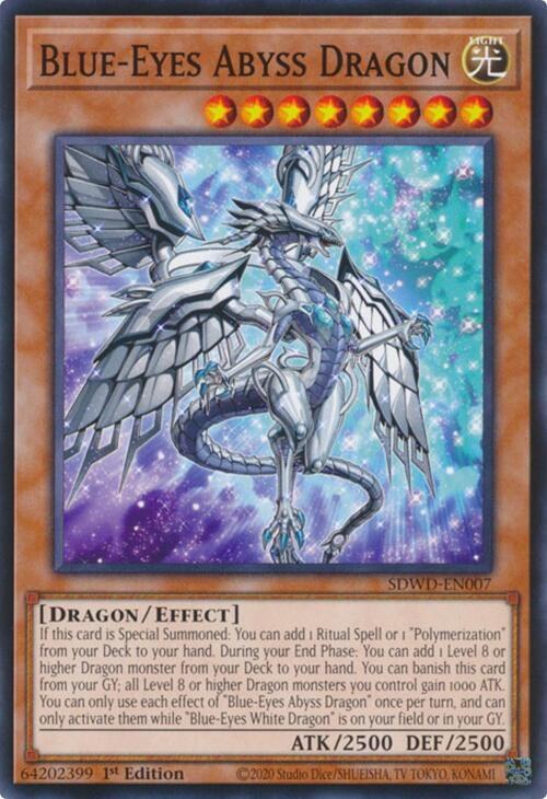 Blue-Eyes Abyss Dragon - 1st Edition