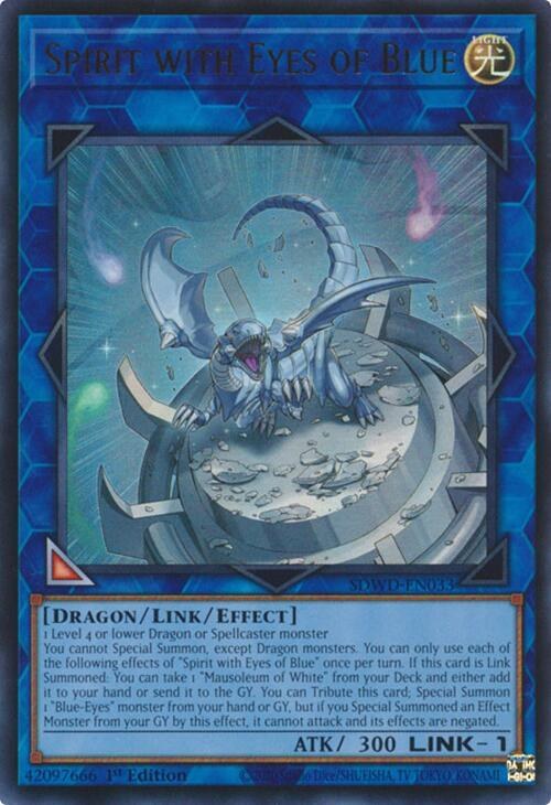 Spirit with Eyes of Blue - 1st Edition